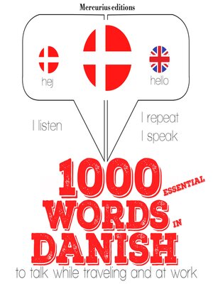 cover image of 1000 essential words in Danish